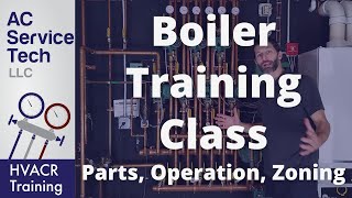 Boiler Training Class Parts Operation Zoning Explained [upl. by Adirem]