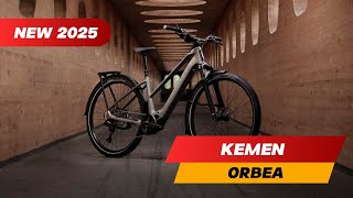 New Orbea Kemen 2025  First look at the Urban  Trekking ebike [upl. by Jard336]