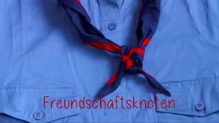 Freundschaftsknoten Tutorial [upl. by Rosabella]