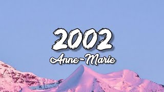 AnneMarie 2002 Lyrics [upl. by Kieffer]