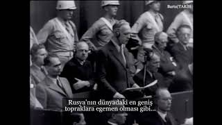 Nürnberg Duruşmaları Dışişleri Bakanı Ribbentropun Son Konuşması 31 Ağustos 1946 [upl. by Marve]