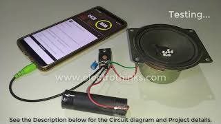 Audio Amplifier with Single Transistor [upl. by Adnoma208]