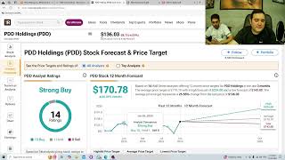 PDD Stock Analysis With DCF [upl. by Aihtekal]