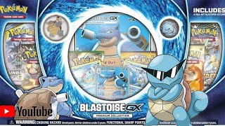 Unboxing Blastoise GX Premium Collection Box [upl. by Aneeram]