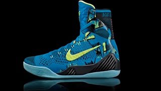 Nike Kobe 9 Masterpiece Collection First Look Up Close [upl. by Enelram]