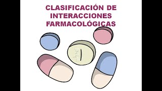 CLASIFICACIÓN DE INTERACCIONES FARMACOLÓGICAS INTERACCIONES BENEFICAS [upl. by Adnovaj]