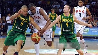 USA vs Brazil 2010 FIBA World Basketball Championship Group Game HD 720p FULL GAME English [upl. by Eilatan345]