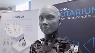 Meet Ameca The worlds most advanced humanoid robot UK 19July2024 [upl. by Furie856]