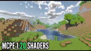 Shaders Renderdragon para MCPE 120 [upl. by Anaj288]