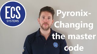 Pyronix Changing master code [upl. by Grounds]