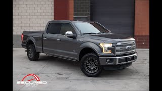 2015 FORD F150 Platinum Supercrew 4WD [upl. by Vassell]