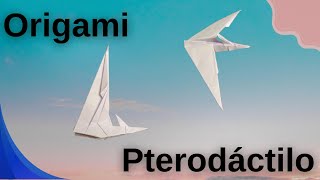 Origami Pterodáctilo como Fazer [upl. by Liberati]