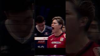 Nishida vs Louati🔥 VNL 2024 Japan vs France volleyball バレーボール волейбол 排球 pallavolo ishikawa ran [upl. by Lagiba395]