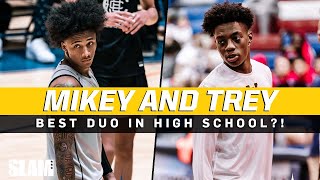 Mikey Williams and Trey Parker Are The BEST NEW DUO IN HIGH SCHOOL 😱 Vertical Academy Highlights [upl. by Minette]