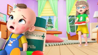 No No Medicine Is Not Candy 😱💊  Safety Tips For Babies  NEW ✨ Nursery Rhymes For Kids [upl. by Gregoor445]