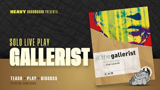 The Gallerist  Rules Overview [upl. by Einnob]