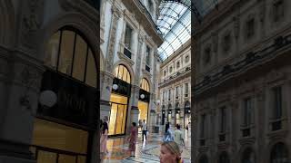 Galeria Vittorio Emanuele II milano italia viagem [upl. by Agnesse]