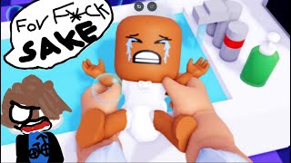 Roblox Bathe Da Baby  Bake Da Baby [upl. by Enellek]