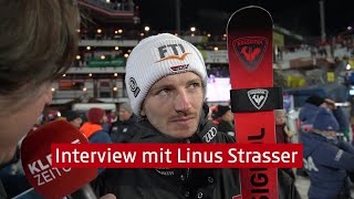 Nightrace RTL in Schladming Interview mit Linus Straßer [upl. by Yelyk]