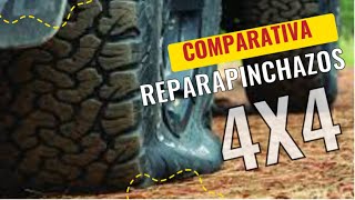 Comparativa entre reparapinchazos 4x4 TOP  Tire repair kit ARB TMax Campboss eco line… [upl. by Ennyl]