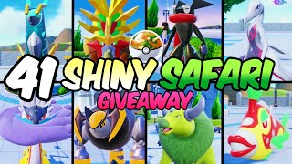 EXTENDED Blaines Shiny Safari Zone Giveaway for Pokemon Scarlet Violet [upl. by Esele816]