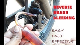 How To Do Brake Bleeding [upl. by Nodgnal301]