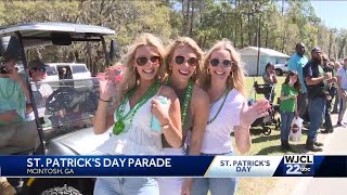 After 2 year hiatus Friends of Shellman Bluffs St Patricks Day parade returns [upl. by Pruchno]