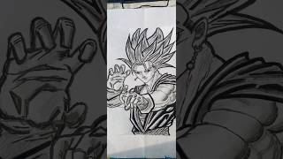 VEGITO drawing dragon ball Animeshortssubscribeshortsfeed [upl. by Sonitnatsnoc]