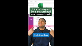 Crea Exel straordinari senza conoscere le formule  Microsoft 365 [upl. by Vod]