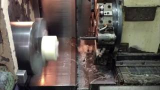 How its Made Custom Ryton PPS  polyphenylene sulfide Turned Part on a Lathe [upl. by Annaeed140]