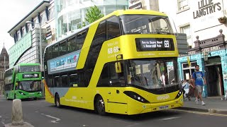 Buses Trains amp Trams in Nottingham  June 2023 [upl. by Fahey218]