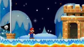 New Super Mario Bros DS Walkthrough  Part 5  Moonview Glacier [upl. by Meehaf460]