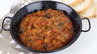 🍅🍆PISTO DE VERDURAS EN THERMOMIX🍆🍅  Receta fácil y sana para el día a día [upl. by Takara]