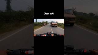 Allmost crashed 😰😭shots shorts youtubeshorts trending ktm rider biker crash broken duke250 [upl. by Ramal511]