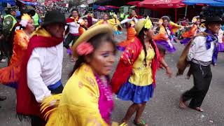 jiska Anata 2020 LA PAZ BOLIVIAPARTE 28rueda chapaca  danza de tarijacarnaval paceño 2020 [upl. by Schwarz]