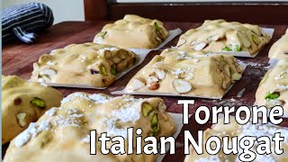 Italian Nougat  Easy Torrone recipe [upl. by Inanak]