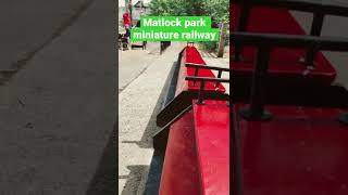 Matlock park miniature railway [upl. by Ahsienat]