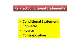 Lesson 2 Section 2 Conditional Statements [upl. by Ametaf]