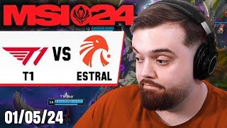 EL MILAGRO DE LATAM｜T1 vs ESTRAL [upl. by Pouncey]