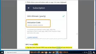 Locate AVG activation code [upl. by Nwahsav]