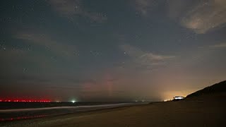 Poollicht Egmond aan Zee 08102024 timelapse [upl. by Lait531]