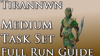 RSTask Tirannwn Medium Task Set Full Run Guide RunescapeRS3 [upl. by Iaht]