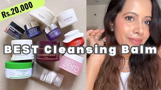 which is the BEST cleansing balm to REMOVE MAKEUP EASILY   viral skincare Review [upl. by Ahselaf466]