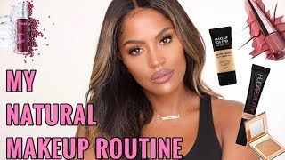 MY NATURAL MAKEUP ROUTINE  MAKEUPSHAYLA [upl. by Pulling374]