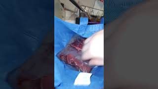 Cutting Roast Into Steaks  gun viral shorts food meatlovers roast youtubeshorts meat [upl. by Lletnahc357]