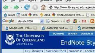 8 APA Electronic References and Endnote [upl. by Ardnuhsal]