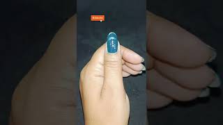 Simple nail art at home shorts [upl. by Oidivo]