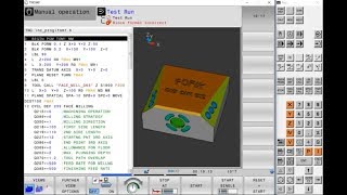 Heidenhain TNC 640 Programming 5 axis 32 CNC  iTNC530 [upl. by Drake]