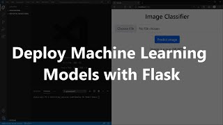 Deploy Machine Learning Models using Flask [upl. by Zach]