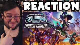 Gors quotOverwatch 2 Season 13 Spellbinder Trailerquot REACTION [upl. by Uke]